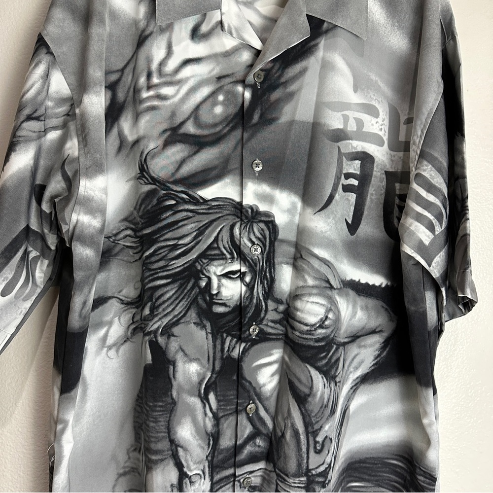 Bignd Vintage Tarzan Button Up Shirt Size Large - Picture 6 of 8